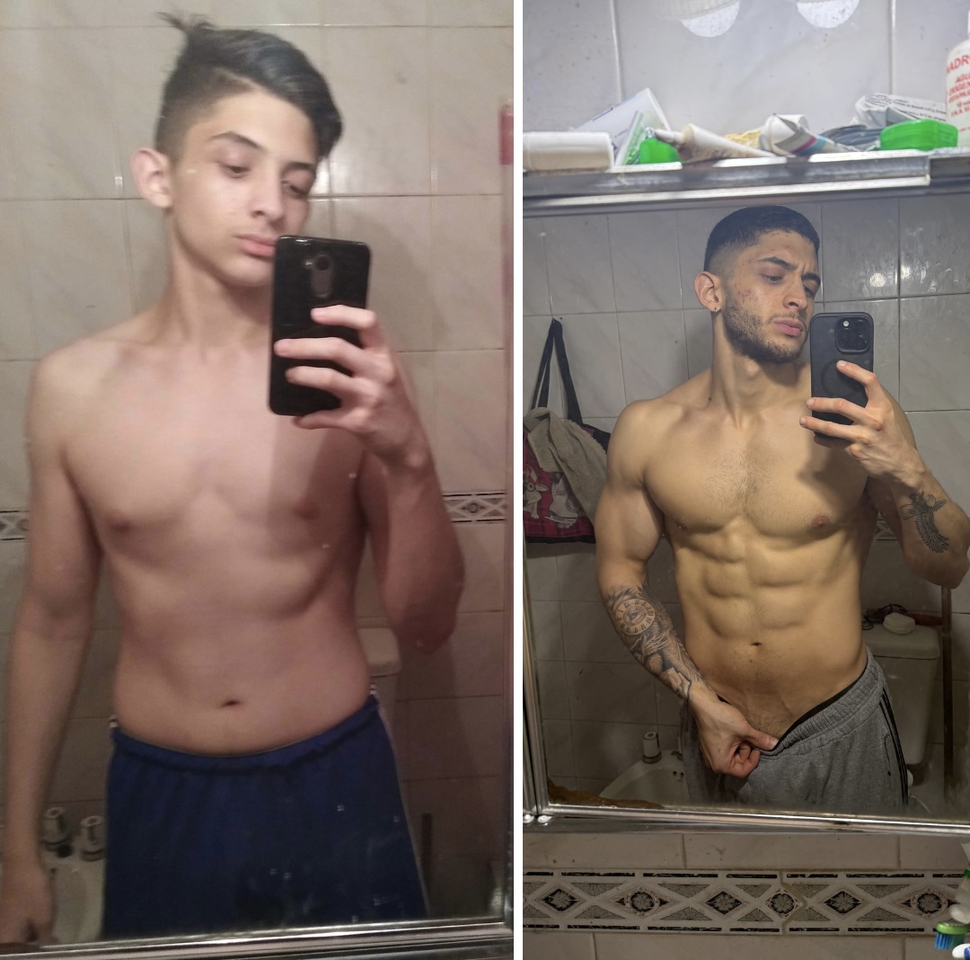 Transformación física de Lucio García